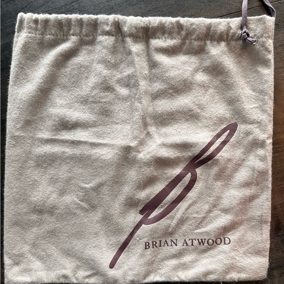 Brian Atwood Block Heel Suede Pump size 8.5 W - Picture 9 of 9